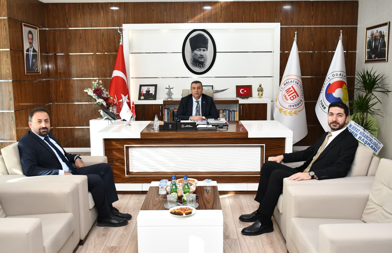 Genel Müdürümüz Malatya Ticaret Borsası’nı Ziyaret Etti.