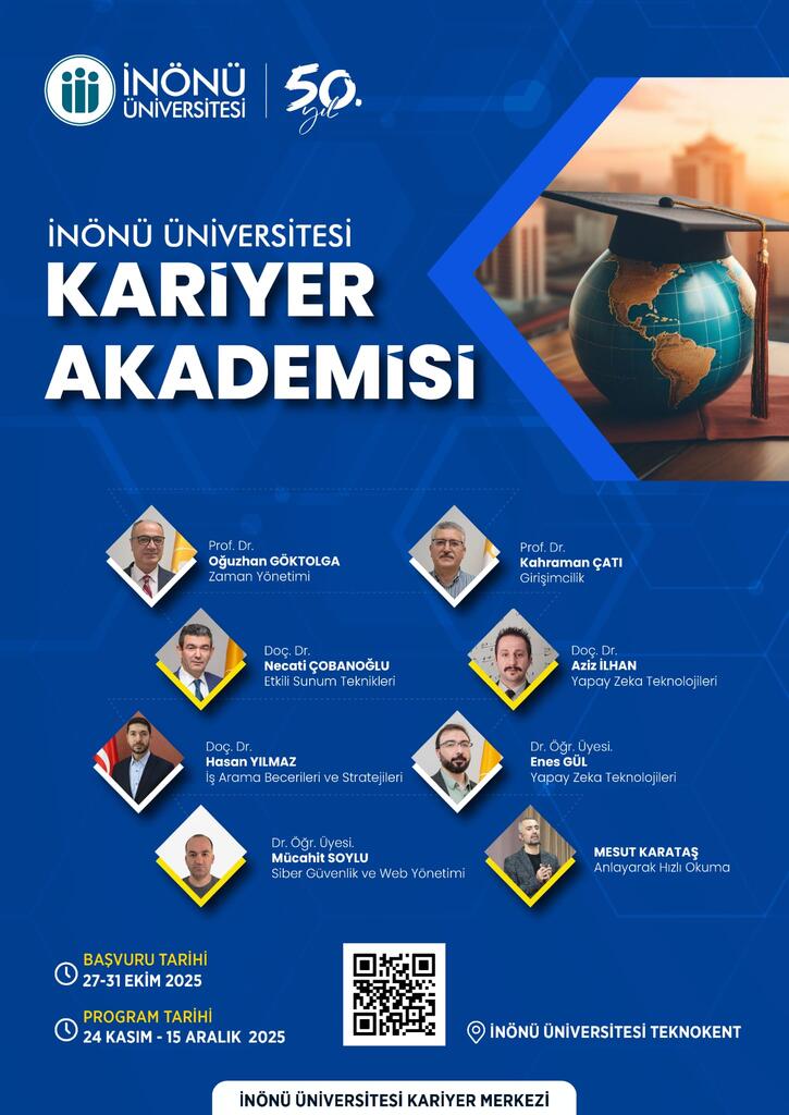 İnönü Üniversitesi Kariyer Akademisi Malatya Teknokentte Başlıyor! 