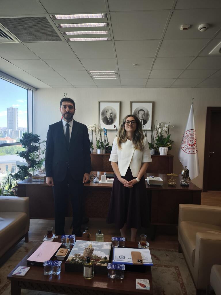 Genel Müdürümüz Doç. Dr. Hasan Yılmaz'dan Sanayi ve Teknloji Bakanlığa Ziyaret