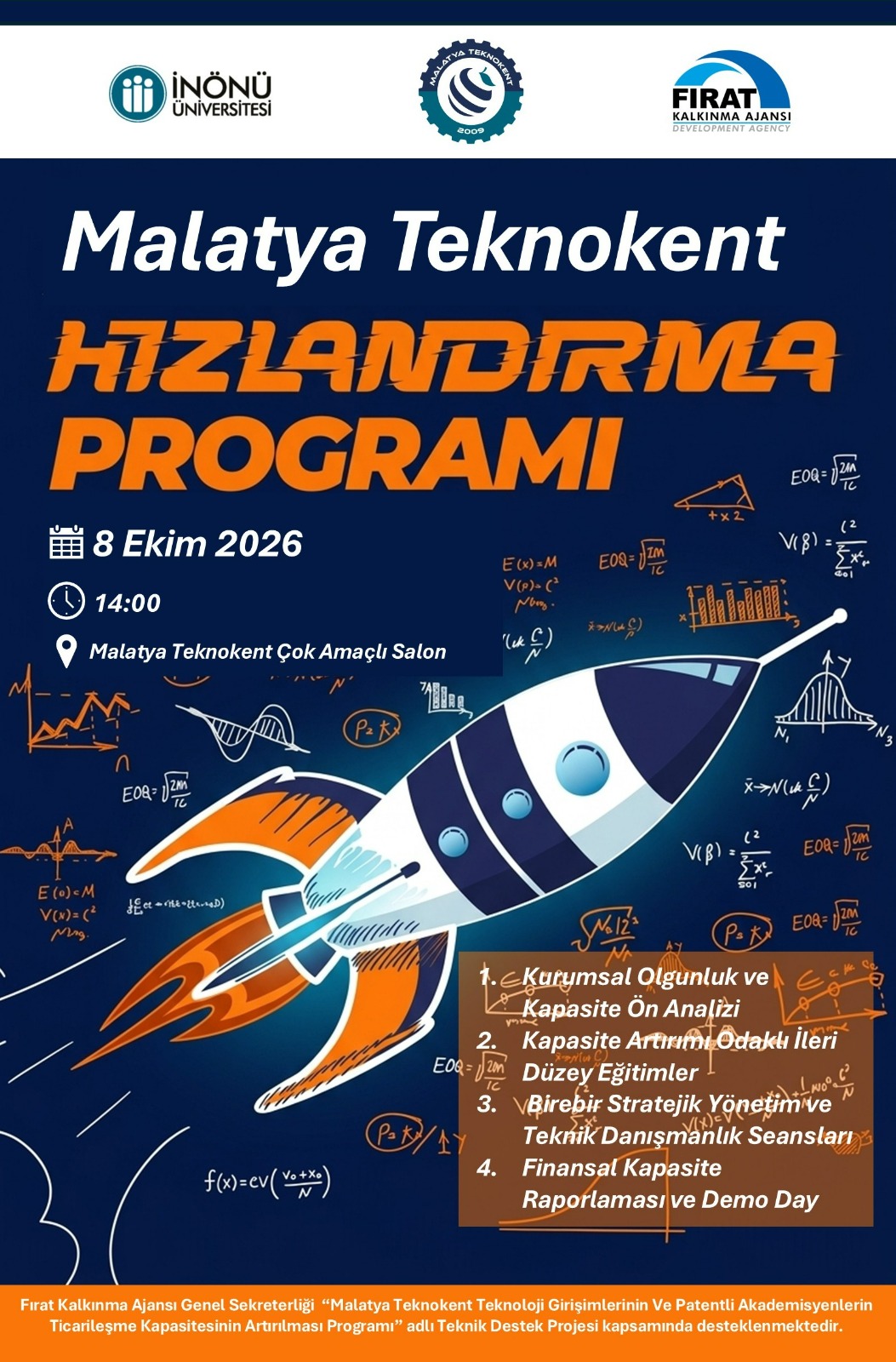 Malatya Teknokent Hızlandırma Programı başlıyor!