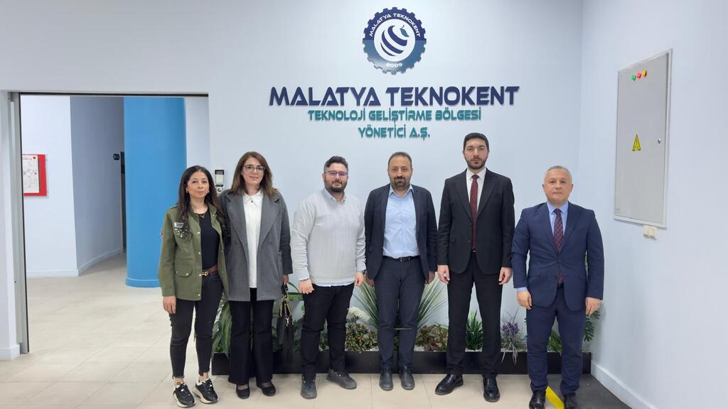 İnönü Üniversitesi Teknoloji Transfer Ofisi Malatya Teknokent'i ziyaret etti.